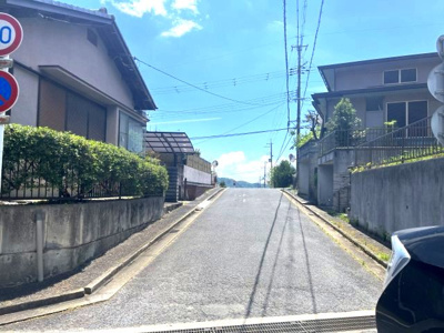 【前面道路含む現地写真】 | 生駒郡平群町椿台3丁目