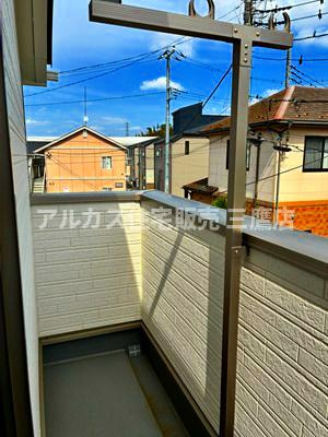 西武池袋線 保谷駅 35分 新築戸建 新座市片山1丁目のバルコニー