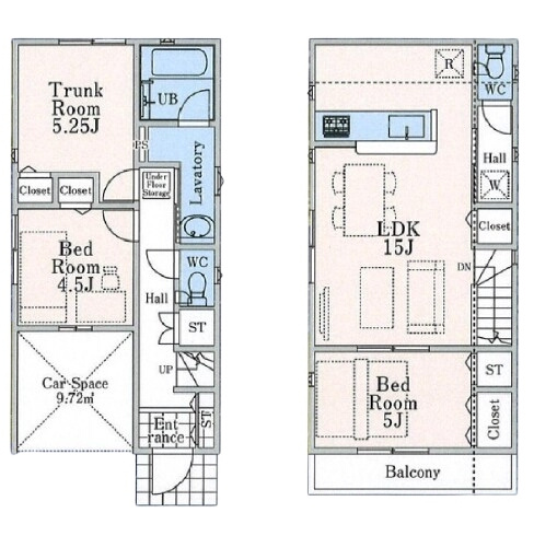 西武池袋線 保谷駅 35分 新築戸建 新座市片山1丁目の間取り