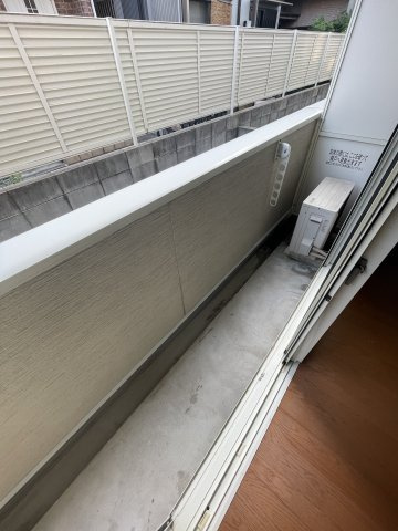 KTIレジデンス月見山Ⅱのバルコニー