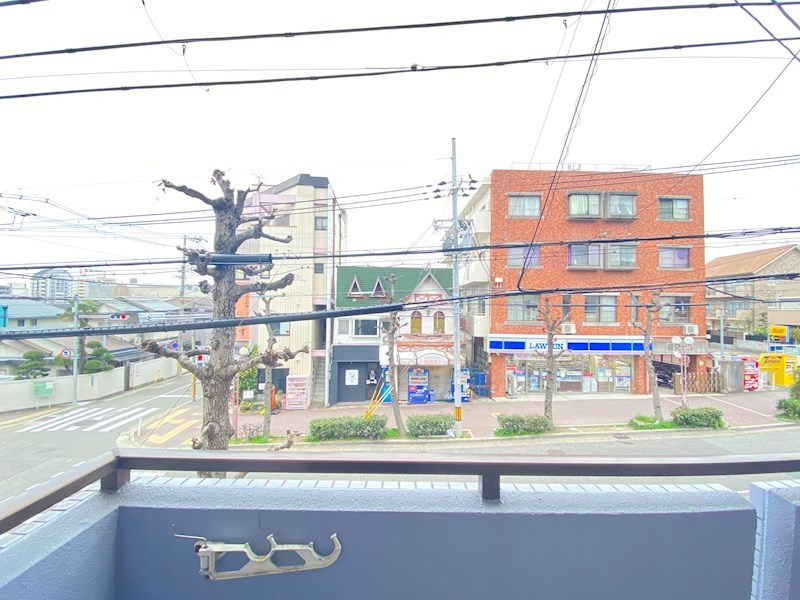 神戸市須磨区月見山本町１丁目の賃貸マンションの展望