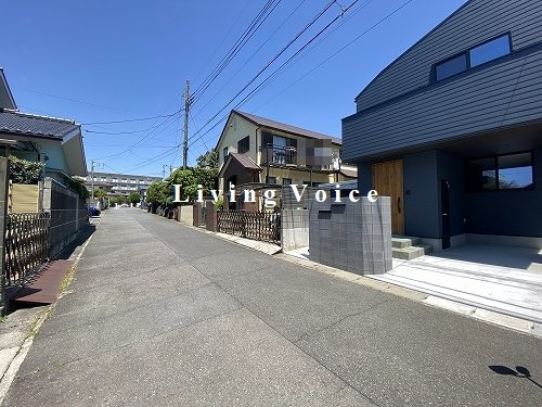 【仲介手数料０円】平塚市花水台　新築一戸建ての前面道路含む現地写真|【仲介手数料０円】平塚市花水台　新築一戸建て