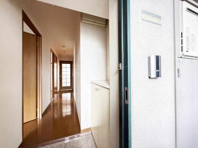 リップルガーデンⅠの玄関