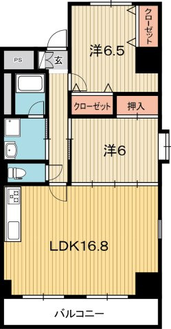リップルガーデンⅠの間取り|間取り図