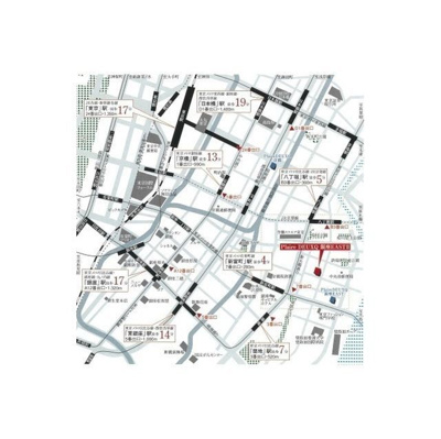 【地図】 | プレール・ドゥーク銀座EASTⅡ