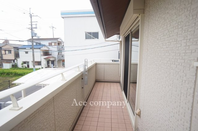 【バルコニー】 | 八尾市南本町6丁目 | 東向きのベランダ☆水栓完備☆網戸張替え済みです☆