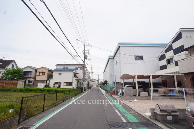 【前面道路含む現地写真】 | 八尾市南本町6丁目 | 【前面道路：ゆったり幅員6ｍ☆】