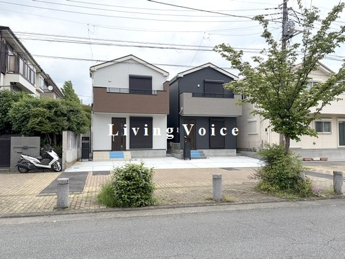 【仲介手数料０円】相模原市中央区横山4丁目1期　新築一戸建て　1号棟　全2棟の外観|全体【仲介手数料０円】相模原市中央区横山4丁目1期　新築一戸建て　全2棟