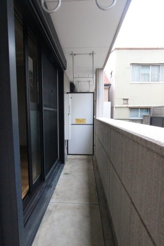 エメラルドノービレⅡのバルコニー
