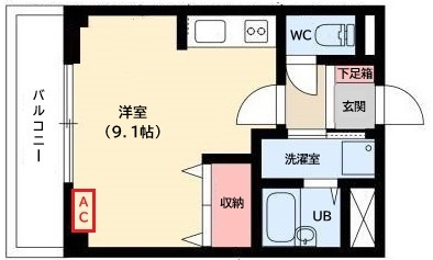 エメラルドノービレⅡの間取り