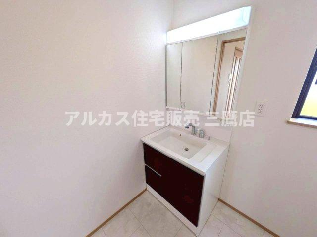 中央線 国立駅 25分 新築戸建 国分寺市高木町1丁目の独立洗面台