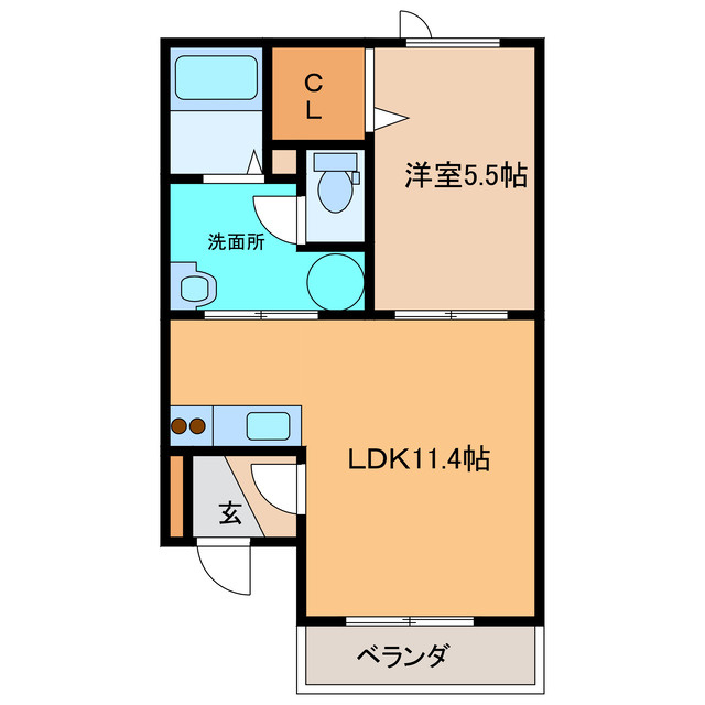 コリエンテイーストの間取り