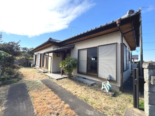 大網白里市南今泉　平屋中古戸建の外観|敷地約60坪　４DK平屋平成元年築   白子海岸まで車約5分  
