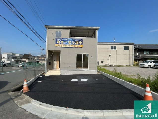 ●29(土)30(日)現地説明会！　香芝市今泉　全1邸の外観|お客様に長く安心して住んでいだだける事にこだわった家づくり！住んでからのアフターサービスにもしっかりと取り組んでいます！