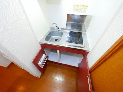 レオパレス悠のキッチン|キッチンです