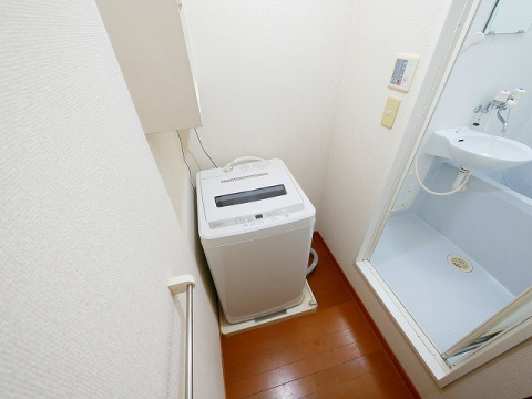 レオパレス悠の設備|洗濯機