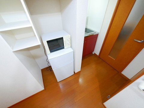 レオパレス悠のキッチン|家電