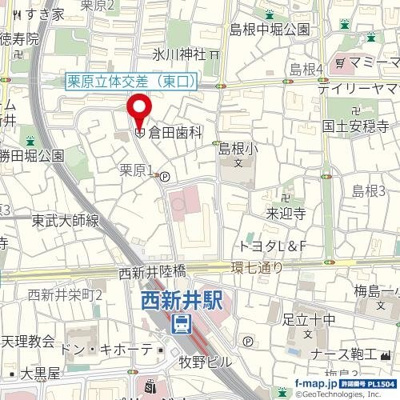 【地図】 | ビューパレー西新井