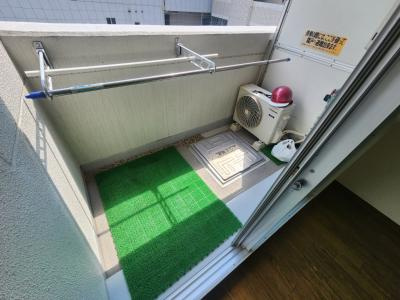 デイスターアベニューのバルコニー|東向きバルコニー