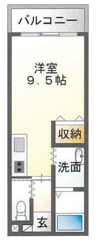 さくらマンションの間取り