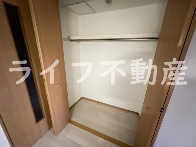 リバーサイド・ルーチェBの収納|大きなスペースがあり、収納には困りません