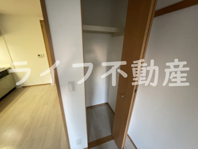 リバーサイド・ルーチェBの収納|ちょっとした収納スペースも充実しています