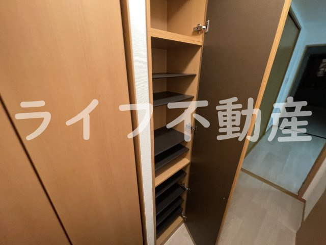 リバーサイド・ルーチェBの収納|収納スペース豊富です