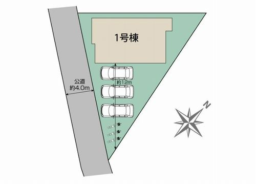 【仲介手数料０円】秦野市渋沢上2丁目　新築一戸建ての区画図|【仲介手数料０円】秦野市渋沢上2丁目　新築一戸建て