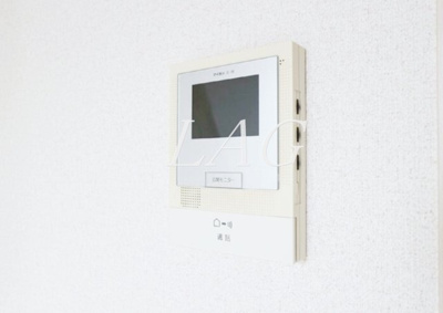 【セキュリティ】 | ロバリア古淵 | モニター付きインターフォンです。