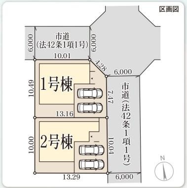 リーブルガーデン　岡山市中区原尾島４丁目【仲介手数料無料】の区画図