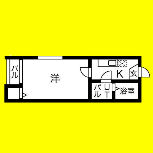 Boo.Hoo.Wooさくら　名古屋市賃貸　仲介手数料無料の間取り