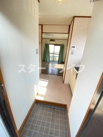 大阪市淀川区東三国４丁目の賃貸マンションの玄関