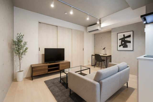 Ｌｅ　Ｎｉｄ　日本橋の居間・リビング|※家具・家電はイメージです