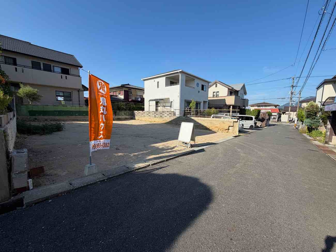 鷹見台一丁目の前面道路含む現地写真|現地（2026年7月25日）撮影