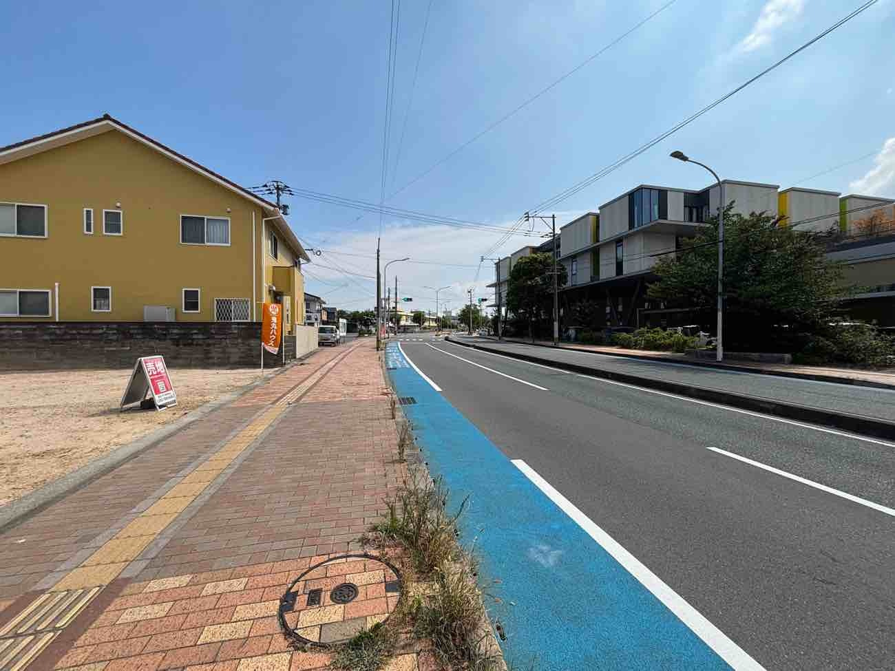 若園一丁目（17期）の前面道路含む現地写真|現地（2026年8月4日）撮影