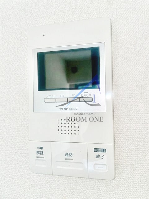 ビラフォレスト池上のセキュリティ|モニター付きインターホンです。