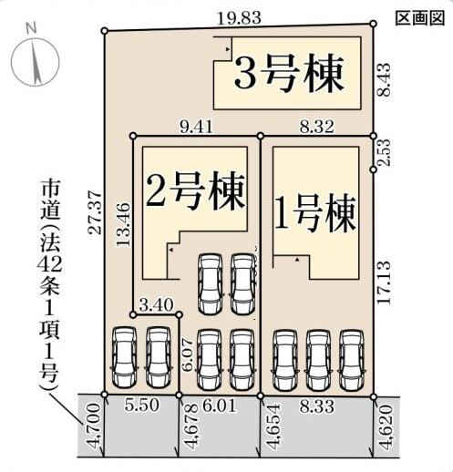 リーブルガーデン　総社市清音上中島（第４）【仲介手数料無料】の区画図