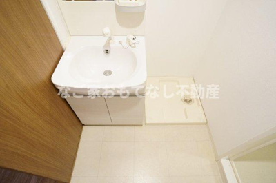 【洗面所】 | プログレッソ花の木 | ※写真は別号室