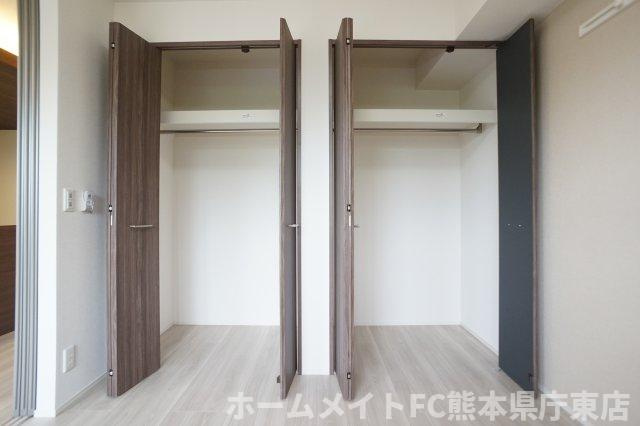 上益城郡益城町大字広崎のアパートの収納