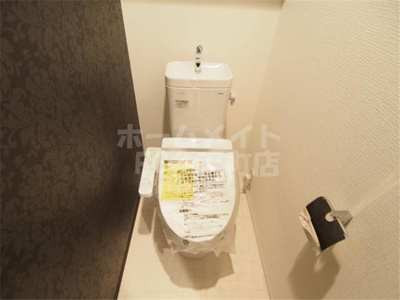 【トイレ】 | スワンズシティ中之島クロス | 清潔感のあるトイレです