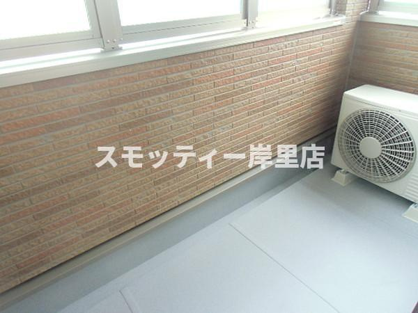 グランソレイユのバルコニー