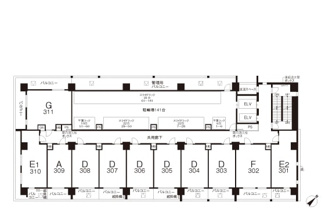 【区画図】 | ザ・パークハビオ 行徳駅前 | 3Ｆ