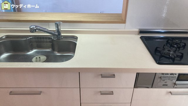 草加市青柳8丁目　中古一戸建てのキッチン