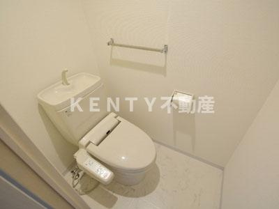 【トイレ】 | アクロス目黒タワー | トイレもきれいです