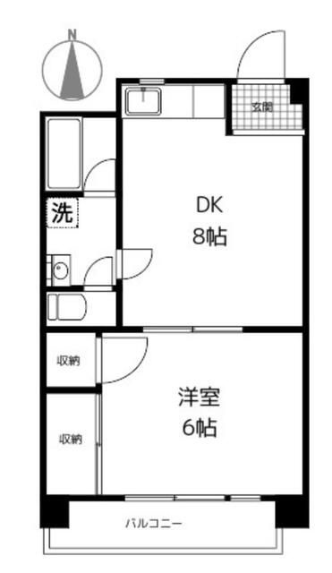 荻野ビルの間取り
