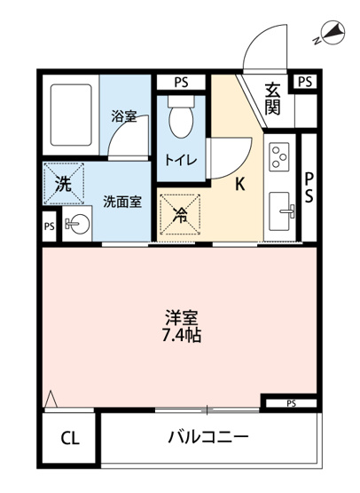 【間取り】 | ボヌールＢ