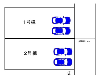 【区画図】 | １号棟