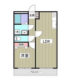 【間取り】 | 第六竹石マンション | 間取りです。