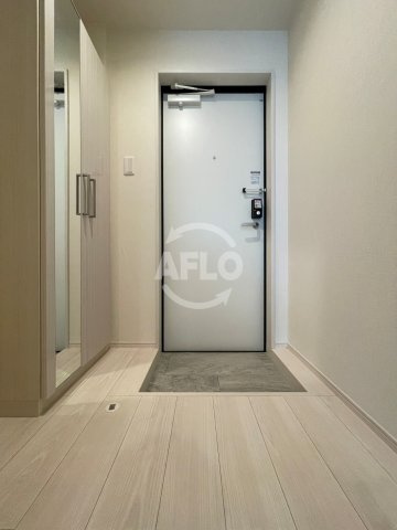 ハーモニーテラス杭全Ⅱの玄関