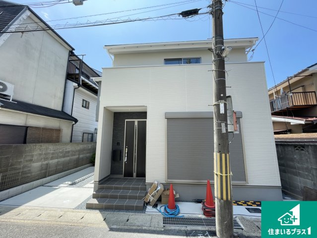 京都市山科区大塚南溝町　第1期　新築一戸建ての外観|現在の進捗状況です！順調に作業進行中、完成が待ち遠しいです！詳細の間取り等、お気軽にお問い合わせください！